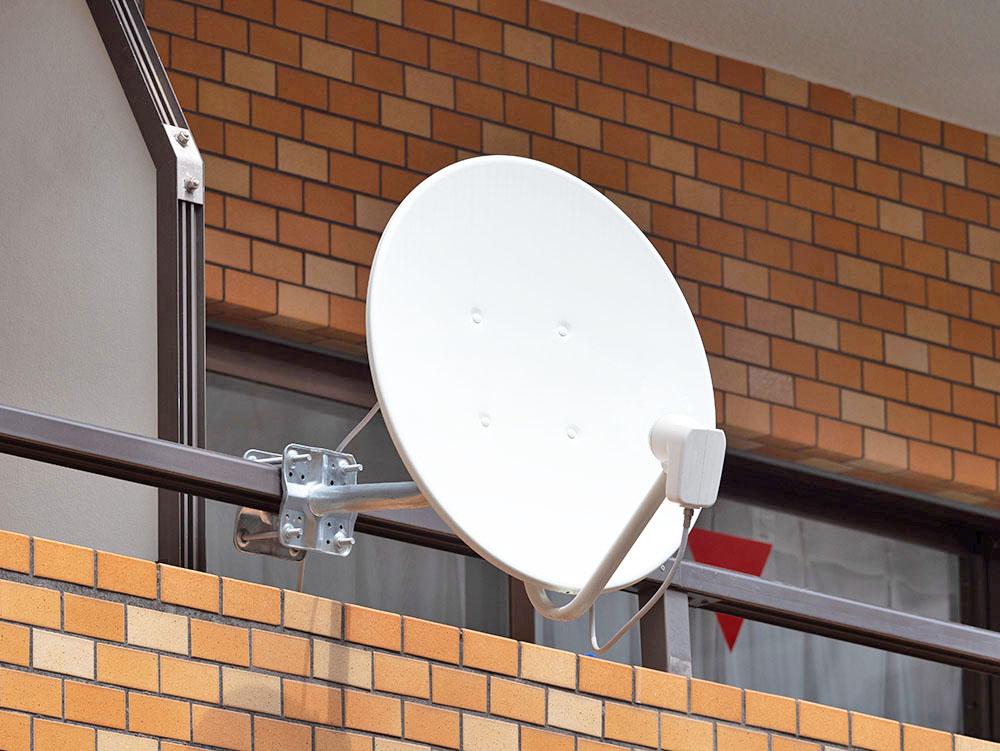 テレビアンテナ設置工事画像